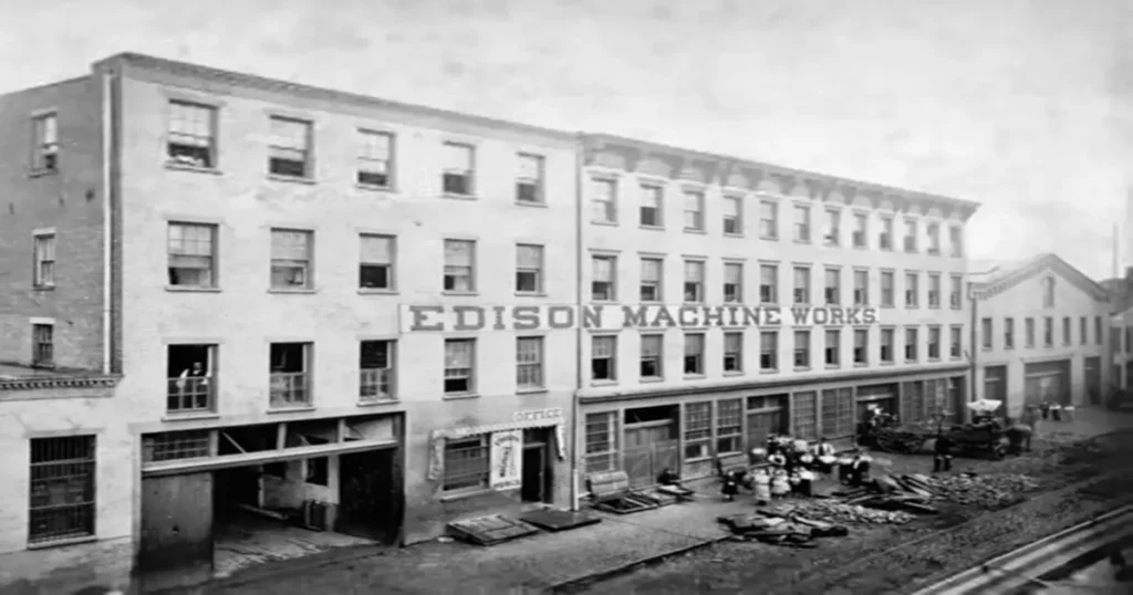 Edison machine works goerck street new york