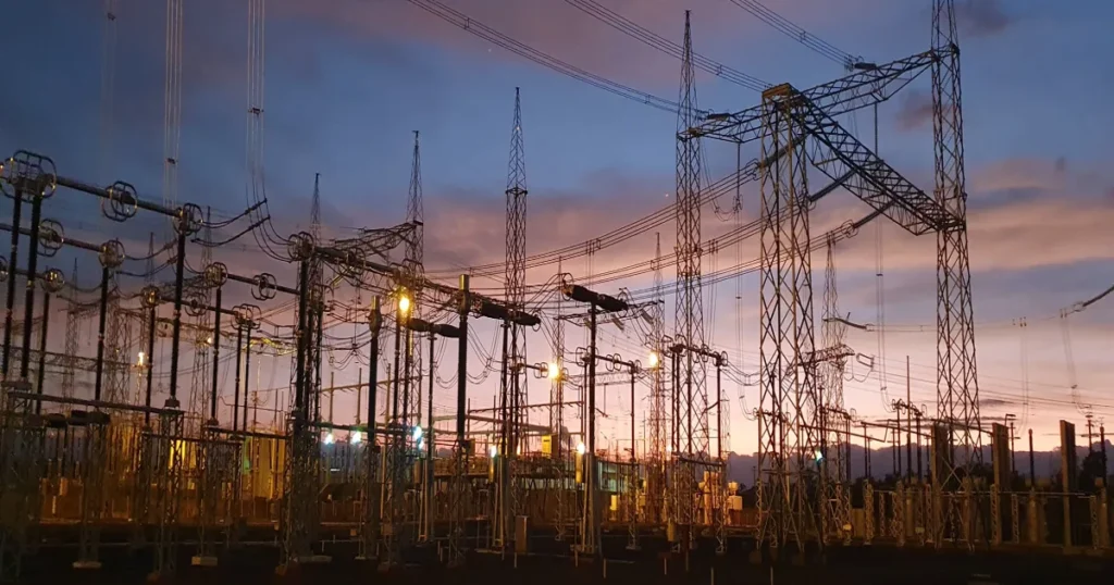 Subestação de energia elétrica