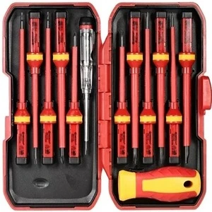 Kit chave de fenda Jogo de chaves de fenda isolada mutável VDE 13pçs 1000V