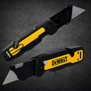 estilete Estilete profissional Dewalt trapezoidal dobrável + 1 lâmina