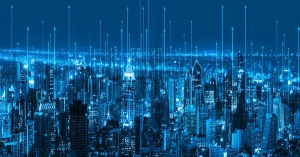 Rede elétrica inteligente.