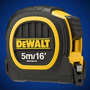 trena Trena emborrachada Dewalt 5m com gancho magnético
