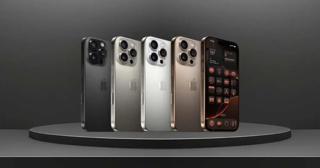 Linha de smartphones com bateria de silício.